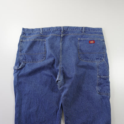 Thrifted – Jean Carpenter Dickies Azul Talla 50x30 (CL 64/66) | Cintura 111 cm | Largo 67 cm | Talón 26 cm