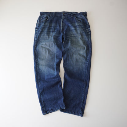 Thrifted – Jean Nautica Relaxed Fit Stretch Talla 44x32 USA (CL 58–60 aprox.) | Cintura 59 cm | Largo 116 cm | Talón 23 cm