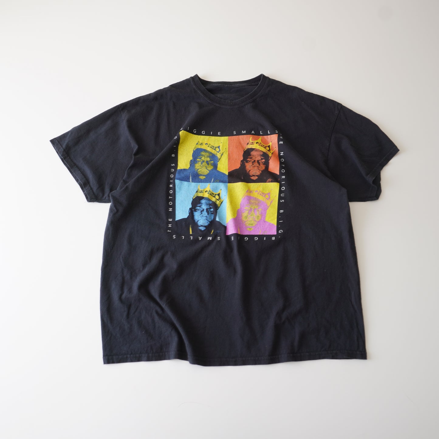 Thrifted – Polera Notorious B.I.G. Talla 2X | Largo 76 cm | Ancho 63 cm