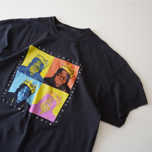 Thrifted – Polera Notorious B.I.G. Talla 2X | Largo 76 cm | Ancho 63 cm