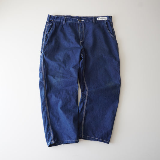 Thrifted – Jean Carpenter Carhartt Costuras Blancas Talla 42x28 USA (CL 54–56 aprox.) | Cintura 56 cm | Largo 102 cm | Talón 25 cm