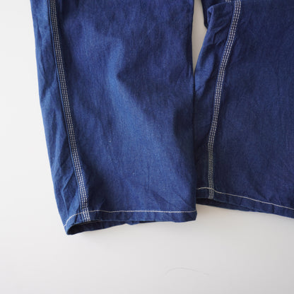 Thrifted – Jean Carpenter Carhartt Costuras Blancas Talla 42x28 USA (CL 54–56 aprox.) | Cintura 56 cm | Largo 102 cm | Talón 25 cm