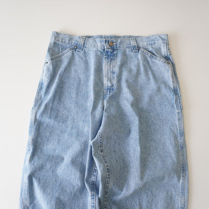 Thrifted – Jean Carpenter Riveted by Lee Talla 16-M USA | Cintura 47 cm | Largo 110 cm | Talón 21 cm