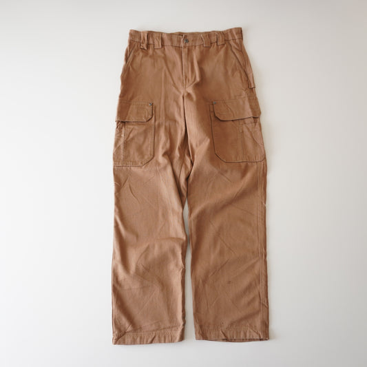 Thrifted – Jean Cargo Café Duluth Trading Talla 35x34 USA (CL 44) | Cintura 45 cm | Largo 111 cm | Talón 23 cm