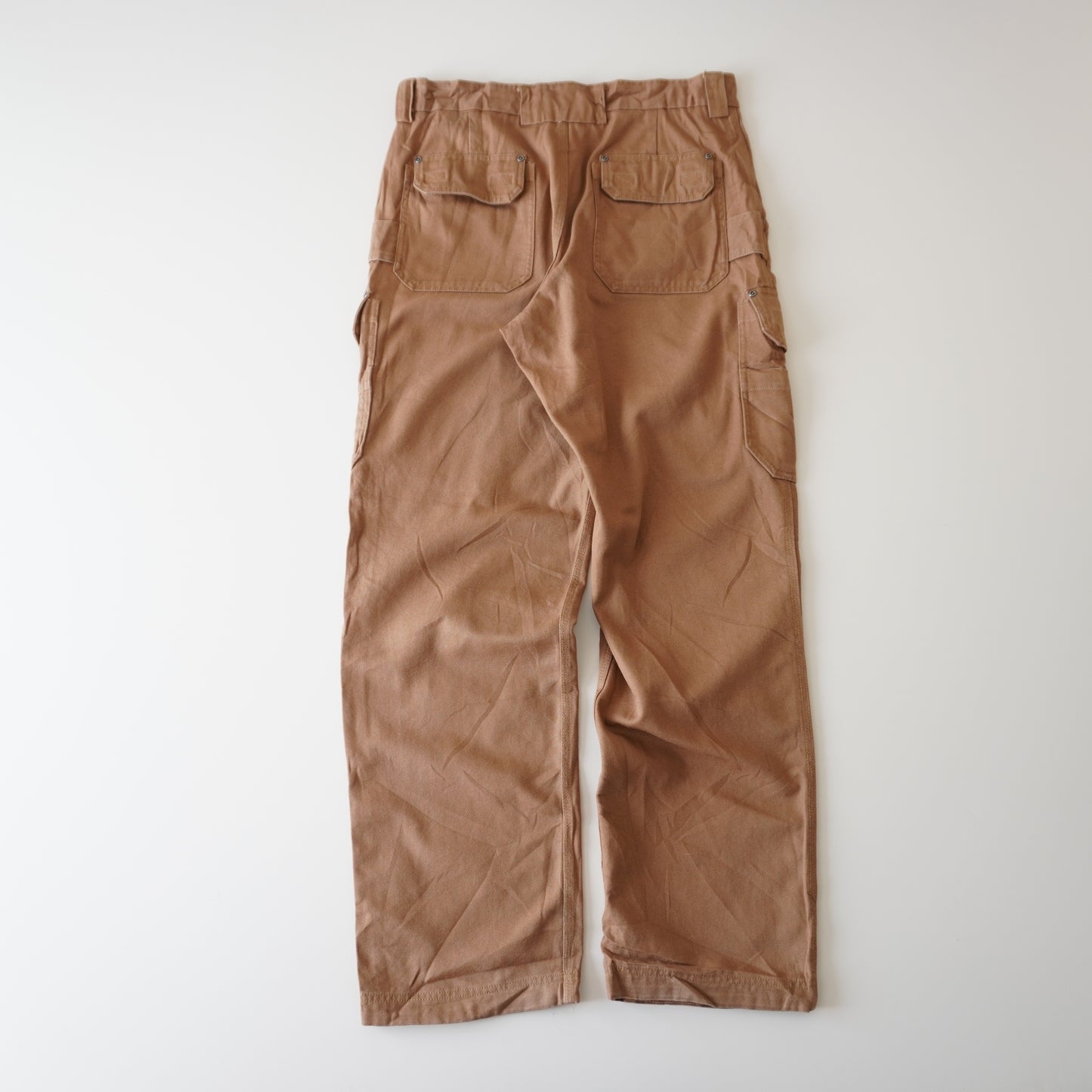 Thrifted – Jean Cargo Café Duluth Trading Talla 35x34 USA (CL 44) | Cintura 45 cm | Largo 111 cm | Talón 23 cm