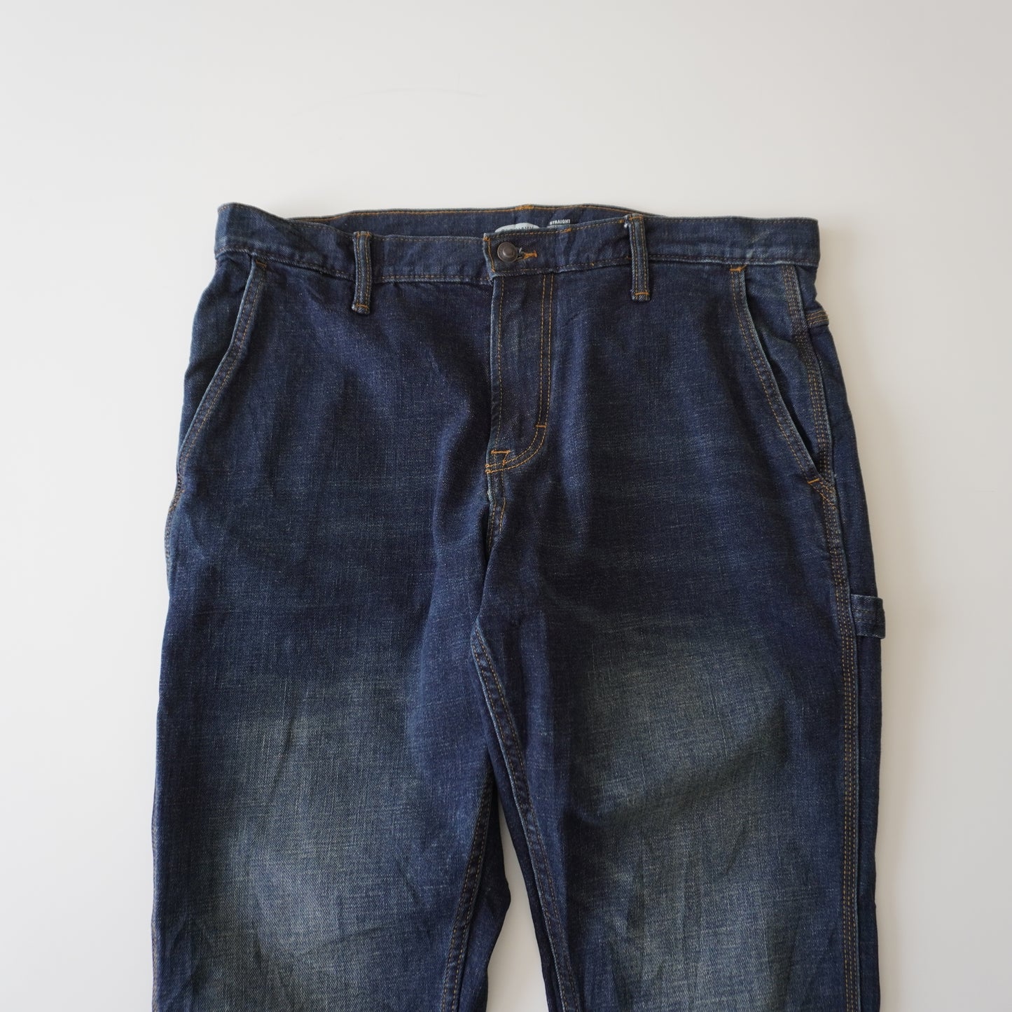 Thrifted – Jean Carpenter Azul Índigo Old Navy Talla 34x32 USA | Cintura 48 cm | Largo 103 cm | Talón 20 cm
