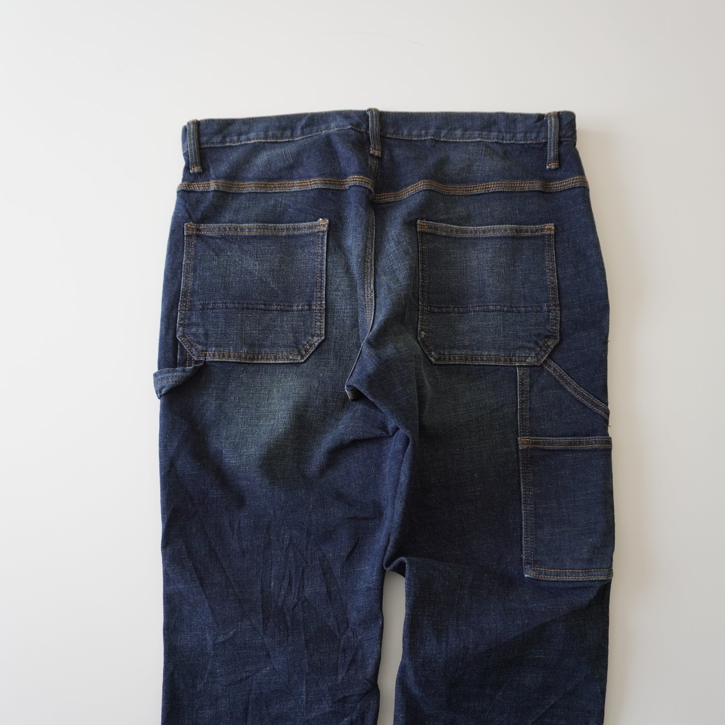 Thrifted – Jean Carpenter Azul Índigo Old Navy Talla 34x32 USA | Cintura 48 cm | Largo 103 cm | Talón 20 cm