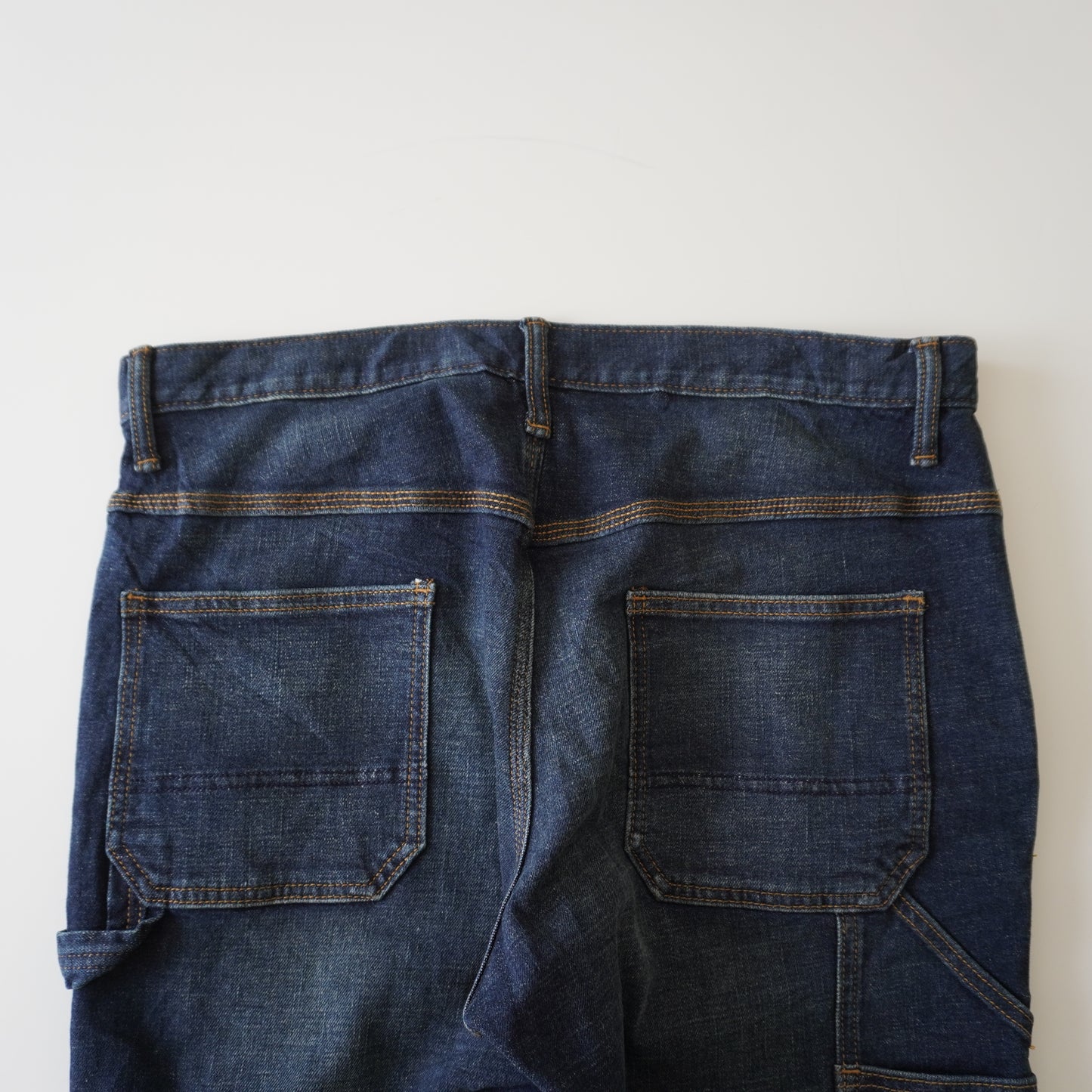 Thrifted – Jean Carpenter Azul Índigo Old Navy Talla 34x32 USA | Cintura 48 cm | Largo 103 cm | Talón 20 cm