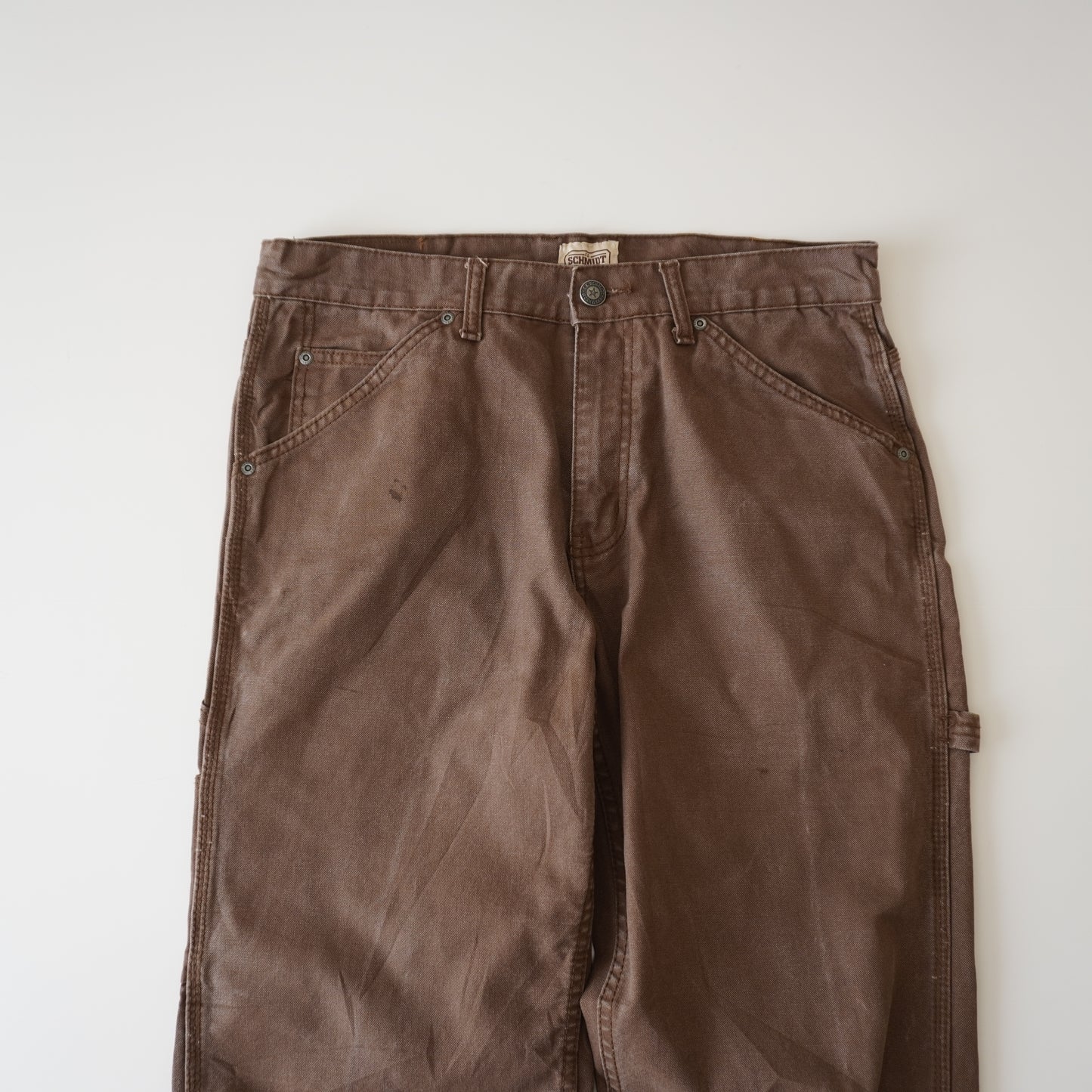 Thrifted – Jean Schmidt Workwear Talla 34x30 USA (CL 42-44) | Cintura 44 cm | Largo 101 cm | Talón 23 cm