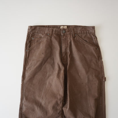 Thrifted – Jean Schmidt Workwear Talla 34x30 USA (CL 42-44) | Cintura 44 cm | Largo 101 cm | Talón 23 cm
