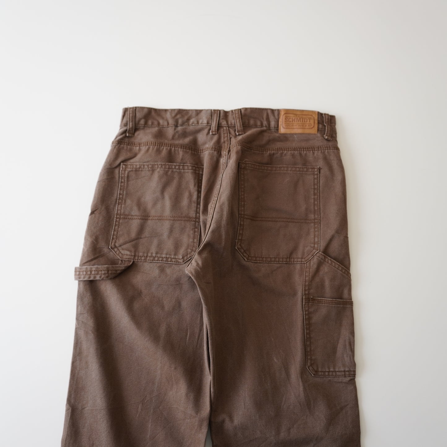 Thrifted – Jean Schmidt Workwear Talla 34x30 USA (CL 42-44) | Cintura 44 cm | Largo 101 cm | Talón 23 cm