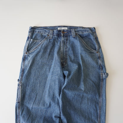 Thrifted – Jean Carpenter Signature by Levi Strauss Talla 36x32 USA | Cintura 48 cm | Largo 109 cm | Talón 22 cm