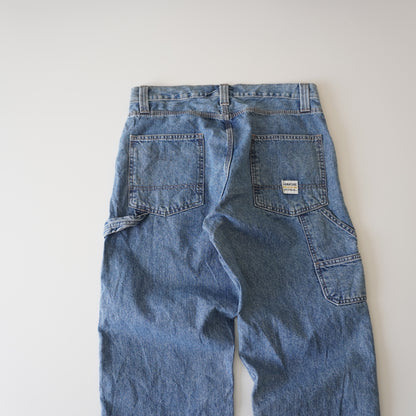 Thrifted – Jean Carpenter Levi Strauss Talla 33x30 USA (CL 42-44) | Cintura 44 cm | Largo 101 cm | Talón 21 cm