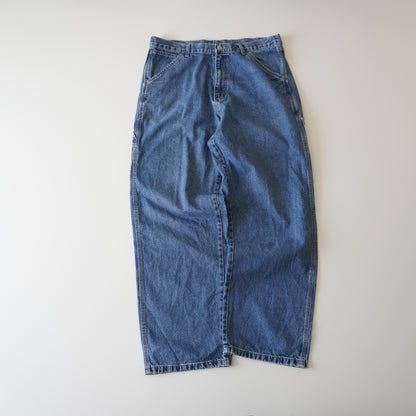 Thrifted – Jean Carpenter Wrangler Talla 36x32 USA | Cintura 47 cm | Largo 109 cm | Talón 24 cm