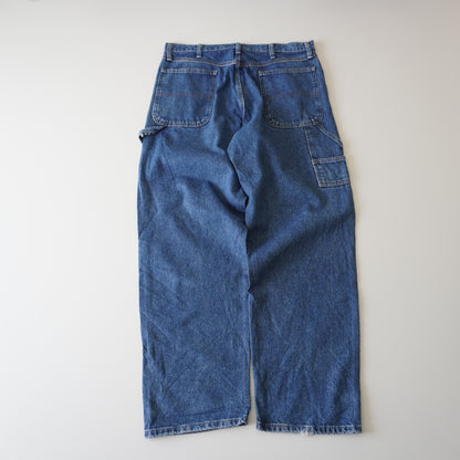 Thrifted – Jean Carpenter Rustler Talla 34x32 USA (CL 44-46) | Cintura 47 cm | Largo 111 cm | Talón 24 cm
