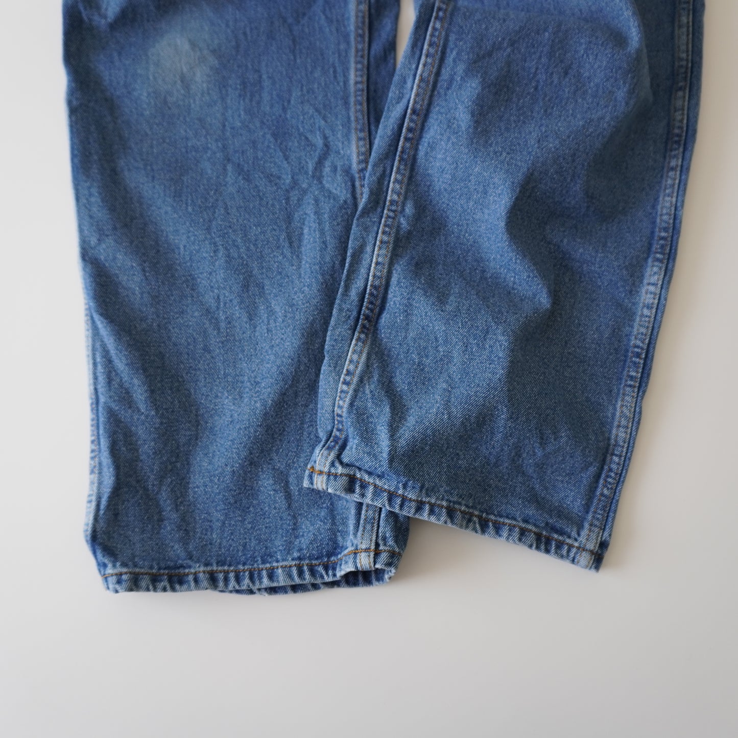 Thrifted – Jean Carpenter Azul Blue Mountains Talla 36x30 USA (CL 46-48) | Cintura 48 cm | Largo 98 cm | Talón 24 cm