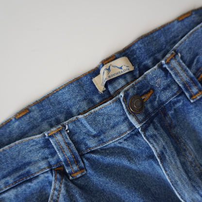Thrifted – Jean Carpenter Azul Blue Mountains Talla 36x30 USA (CL 46-48) | Cintura 48 cm | Largo 98 cm | Talón 24 cm