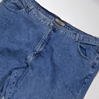 Thrifted – Jean True My Sing Talla 44x32 USA (CL 54 aprox.) | Cintura 56 cm | Largo 110 cm | Talón 20 cm