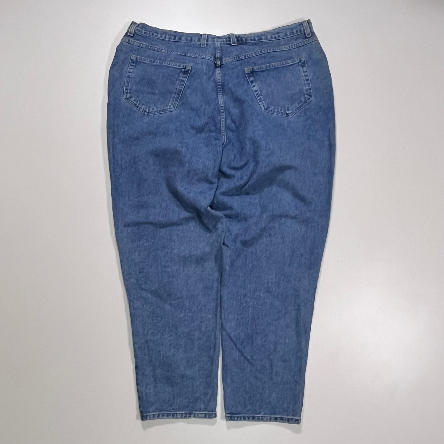 Thrifted – Jean True My Sing Talla 44x32 USA (CL 54 aprox.) | Cintura 56 cm | Largo 110 cm | Talón 20 cm