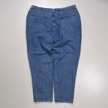 Thrifted – Jean True My Sing Talla 44x32 USA (CL 54 aprox.) | Cintura 56 cm | Largo 110 cm | Talón 20 cm