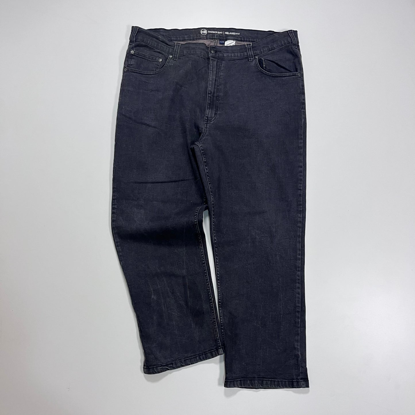 Thrifted – Jean Harbor Bay Negro Talla 44x30 USA (CL 54 aprox.) | Cintura 55 cm | Largo 106 cm | Talón 24 cm