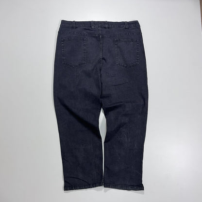 Thrifted – Jean Harbor Bay Negro Talla 44x30 USA (CL 54 aprox.) | Cintura 55 cm | Largo 106 cm | Talón 24 cm