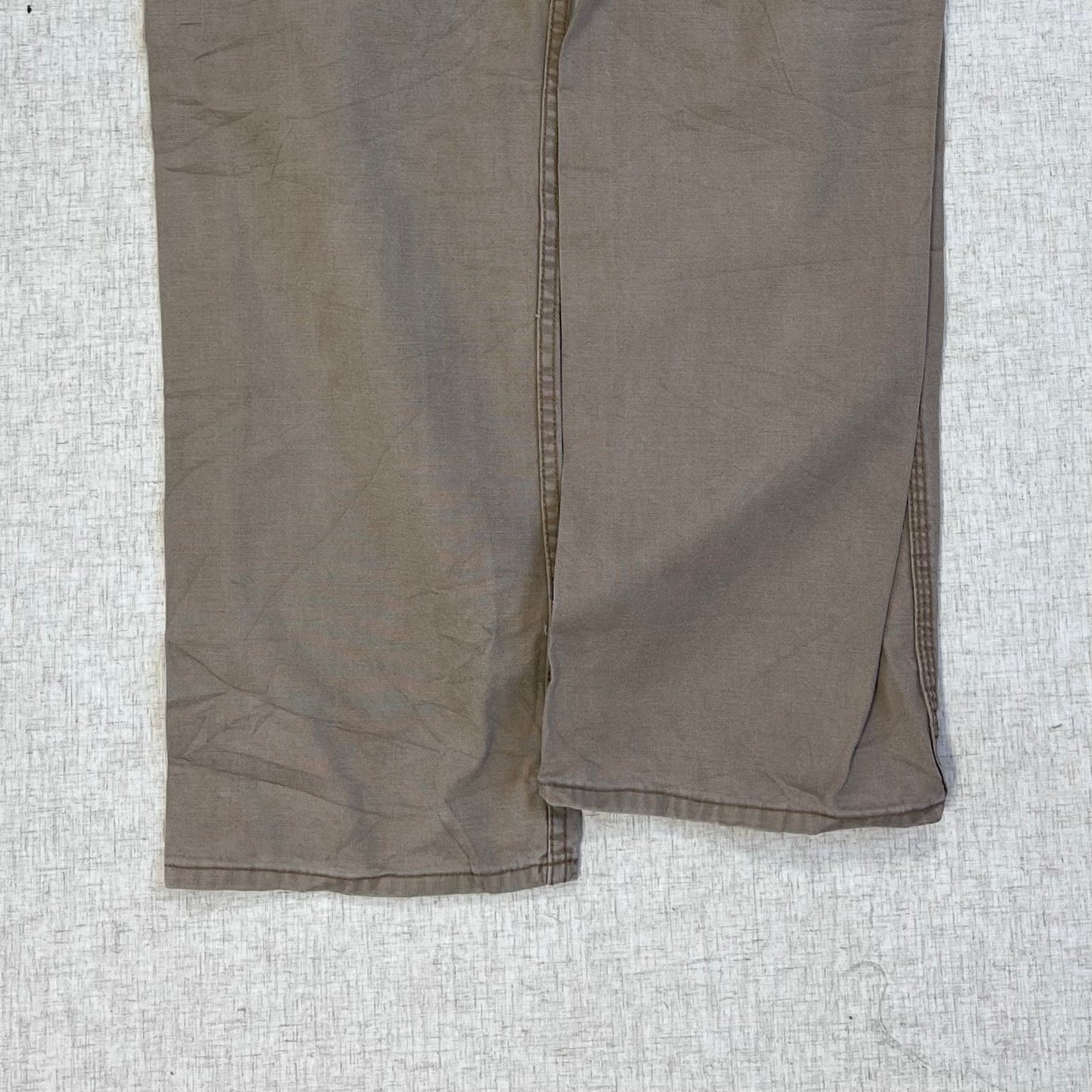 Thrifted – Jean Carpenter Café Claro Schmith Talla 36x34 USA (CL 50–52) | Cintura 47 cm | Largo 114 cm | Talón 24 cm