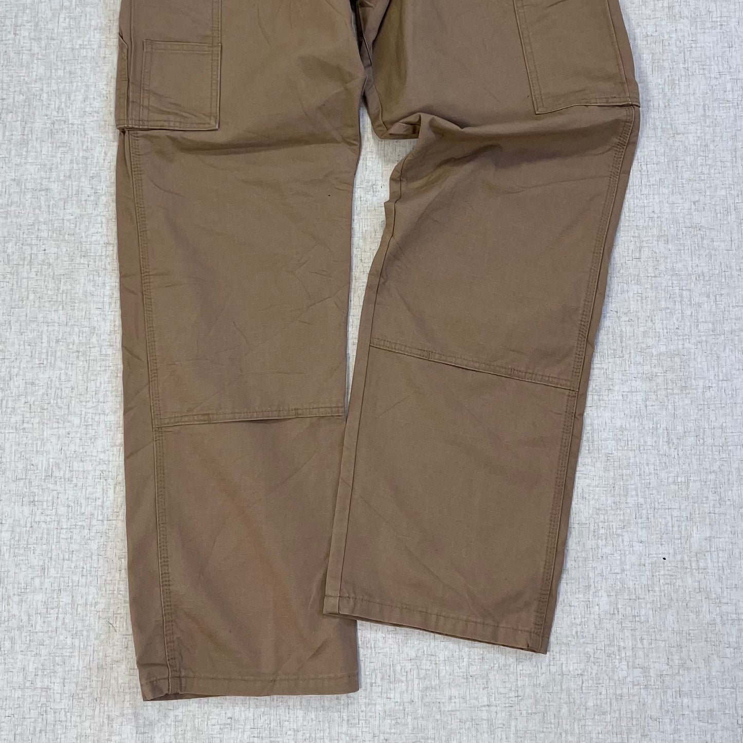 Thrifted – Jean Carpenter Café Claro Wrangler Talla 34x34 USA (CL 48) | Cintura 46 cm | Largo 114 cm | Talón 24 cm