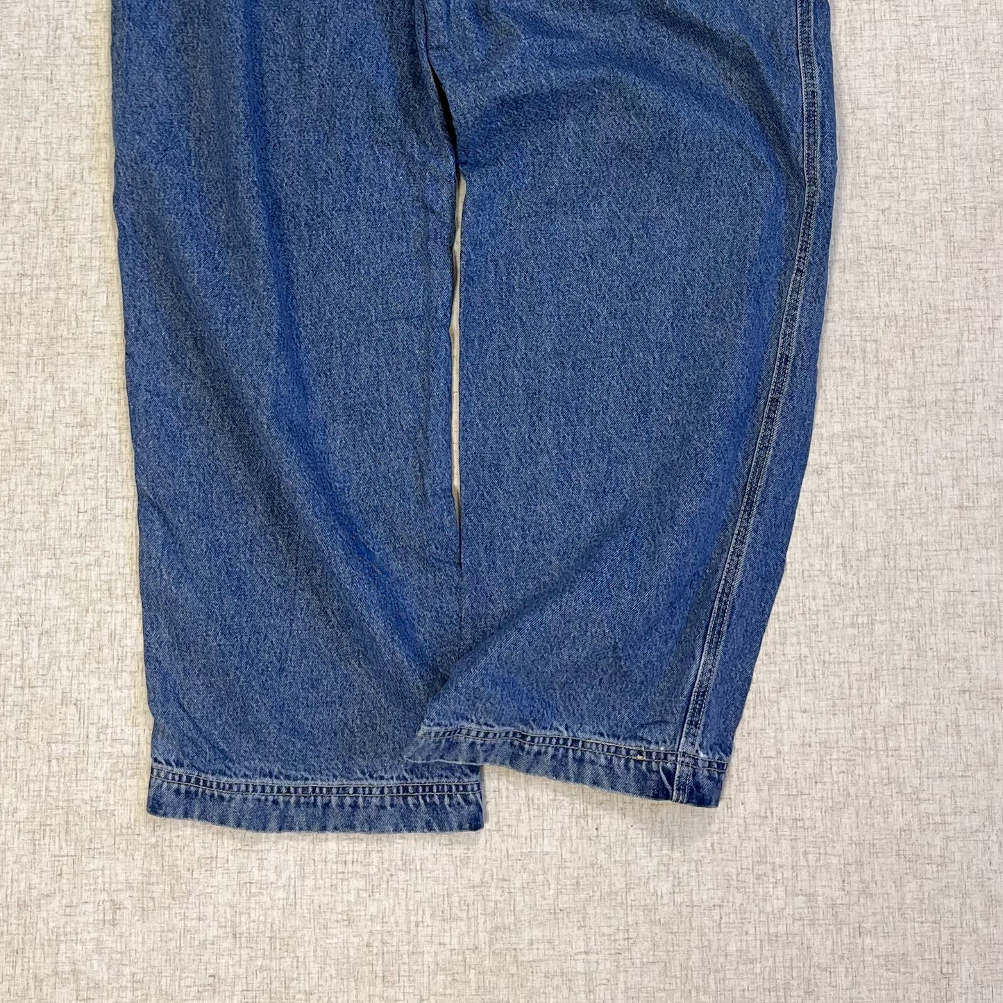 Thrifted – Jean Carpenter Denim Old Navy Talla 38x34 USA (CL 52–54) | Cintura 48 cm | Largo 115 cm | Talón 25 cm