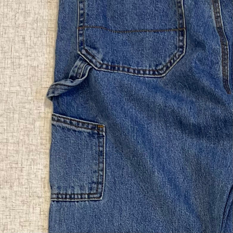 Thrifted – Jean Carpenter Denim Faded Glory Talla 30x32 USA (CL 44–46) | Cintura 42 cm | Largo 111 cm | Talón 24 cm