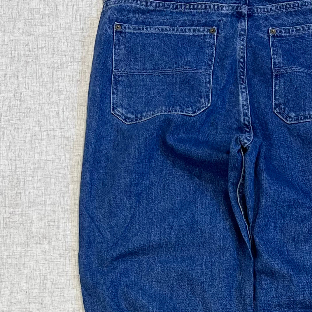 Thrifted – Jean Carpenter Clásico Vintage Talla 34x34 USA (CL 48) | Cintura 46 cm | Largo 120 cm | Talón 24 cm
