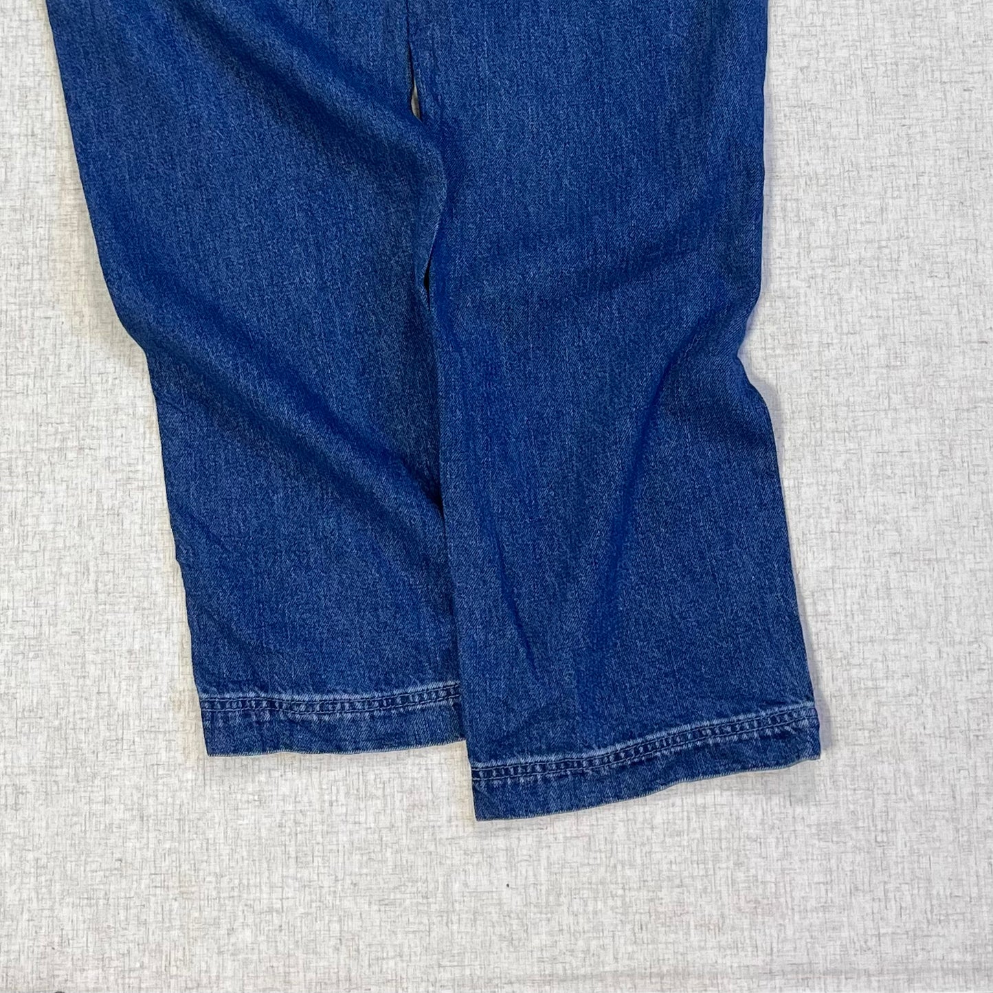 Thrifted – Jean Carpenter Clásico Vintage Talla 34x34 USA (CL 48) | Cintura 46 cm | Largo 120 cm | Talón 24 cm