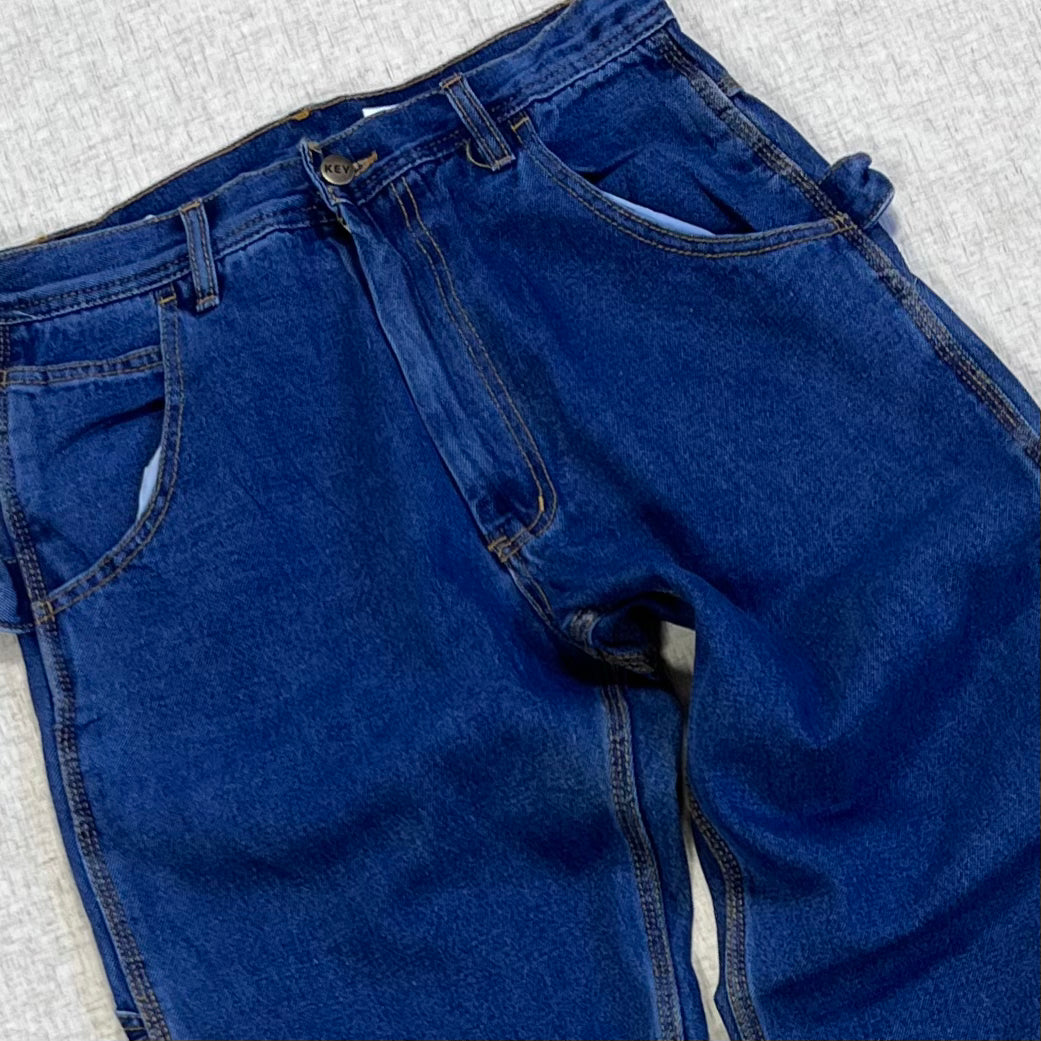 Thrifted – Jean Carpenter Denim Key Talla 32x36 USA (CL 46–48) | Cintura 39 cm | Largo 121 cm | Talón 22 cm