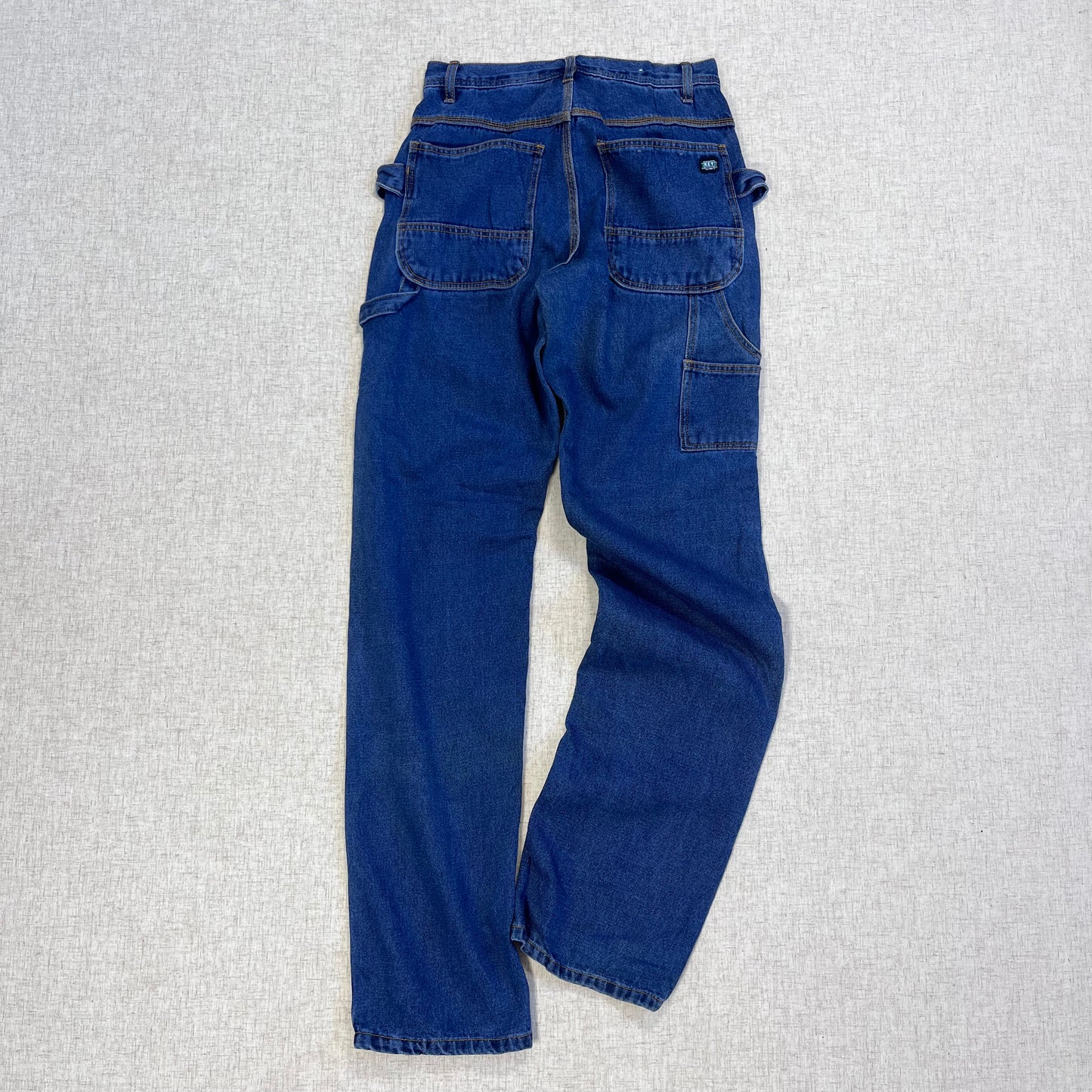 Thrifted – Jean Carpenter Denim Key Talla 32x36 USA (CL 46–48) | Cintura 39 cm | Largo 121 cm | Talón 22 cm