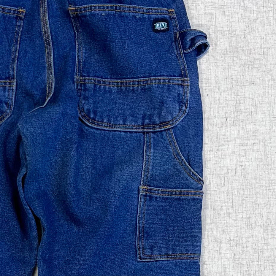 Thrifted – Jean Carpenter Denim Key Talla 32x36 USA (CL 46–48) | Cintura 39 cm | Largo 121 cm | Talón 22 cm