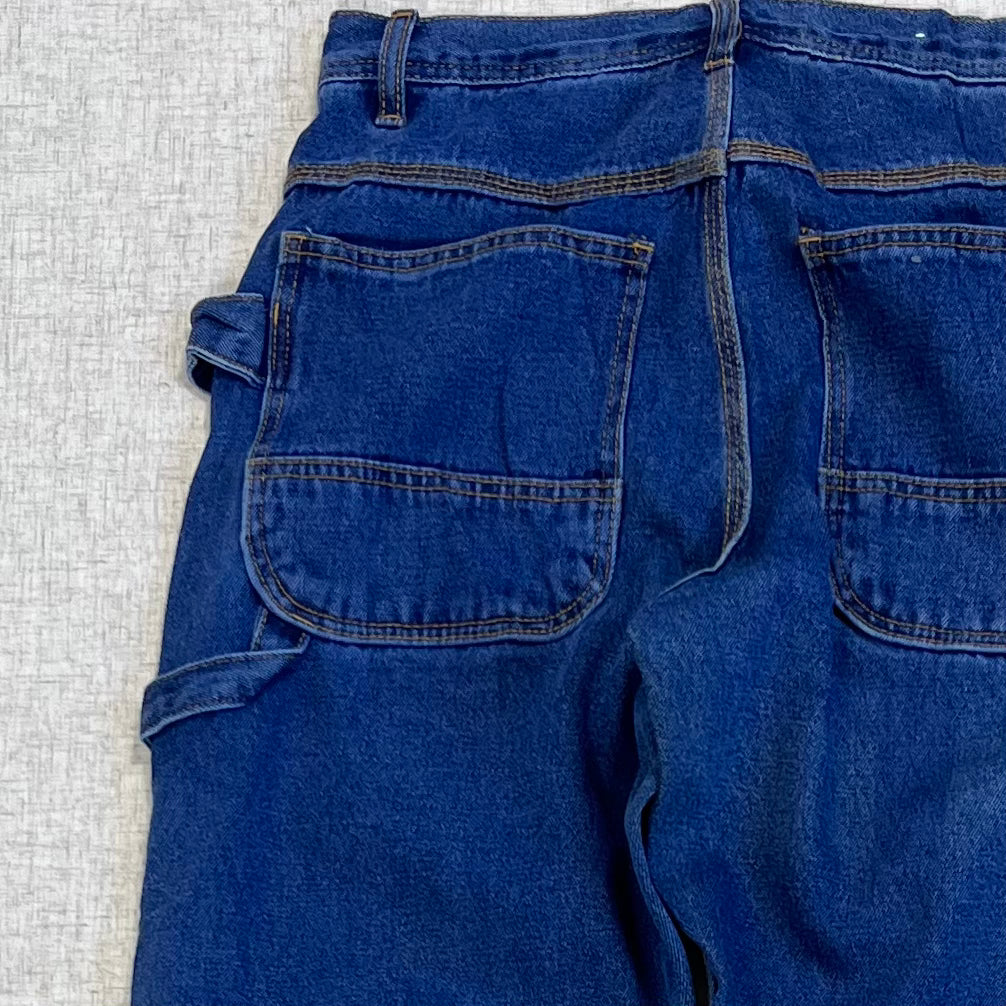Thrifted – Jean Carpenter Denim Key Talla 32x36 USA (CL 46–48) | Cintura 39 cm | Largo 121 cm | Talón 22 cm